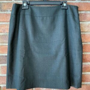 Dark Gray Pencil Skirt Size 12 Petite
